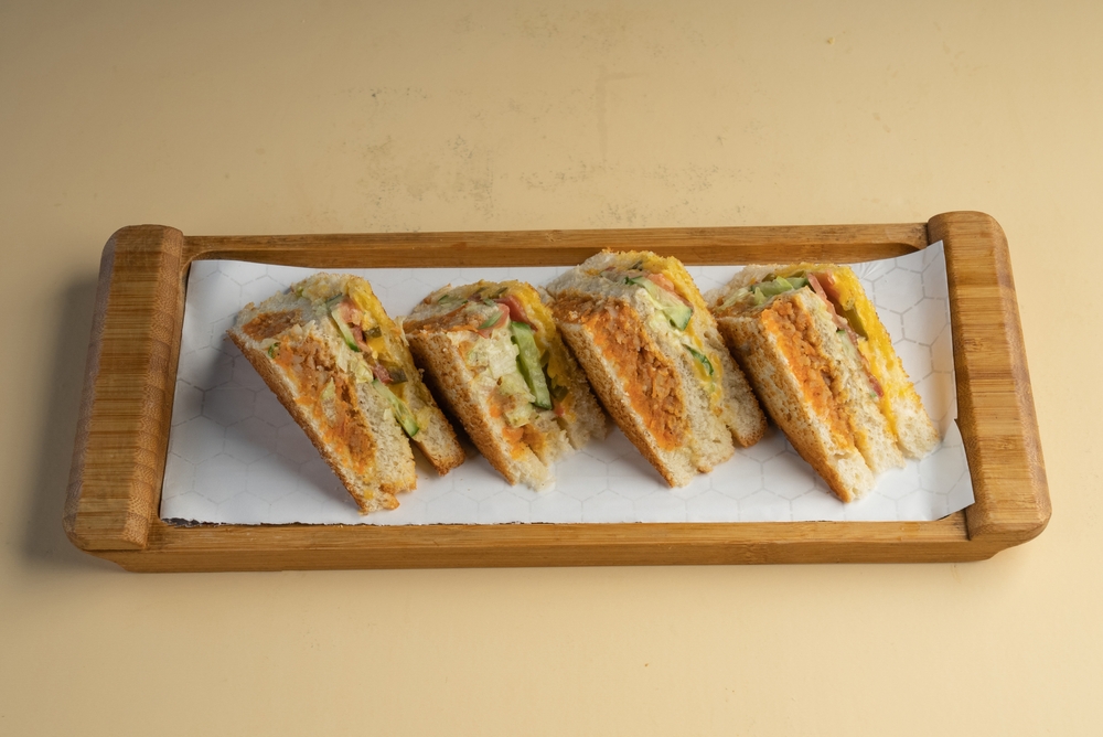 Potato Veggie Sandwich